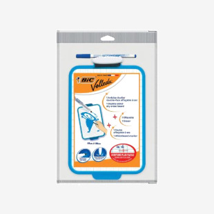 Bic Velleda Drywipe Board Blue 190x260mm 841360 CN218