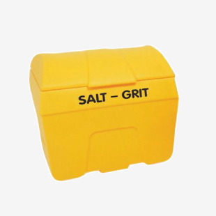 Yellow Winter Salt and Grit Bin 200 Litre No Hopper 317055 WE08636