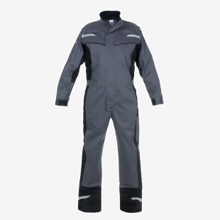 Hydrowear Mayen Multi Venture Flame Retardant Anti-Static Coverall Grey/Black 34 HDW78433