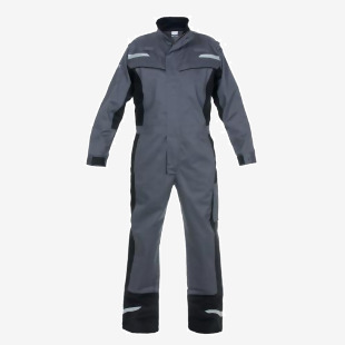 Hydrowear Mayen Multi Venture Flame Retardant Anti-Static Coverall Grey/Black 38 HDW78435