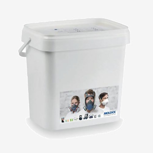 Moldex 9995 Full Face Mask Storage Box White BSW00985