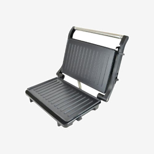 Lloytron KitchenPerfected Health Grill/Panini Press Black/Steel LY2701 PIK01224