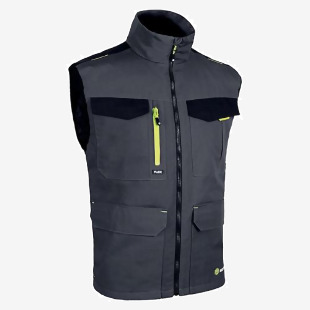 Beeswift Flexworkwear Gilet Two Tone Grey/Black 3XL BSW39140