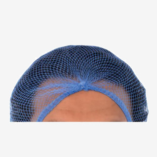 Beeswift Metal Detectable Hairnet (Pack of 100) Blue BSW38460