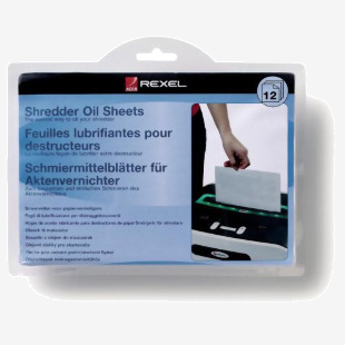 Rexel Shredder Oil Sheets (Pack 12) 2101948 26233AC