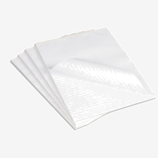 Silvine A4 Memo Pad Ruled 160 Pages White (Pack 10) - A4MEMOF 21820SC