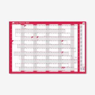 Sasco Compact Year Planner Landscape 2025 SY1075625 SY10756