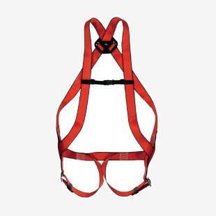 Climax Basic Fall Arrest Standard Safety Harness Red CMX40626