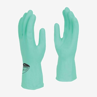 Shield Latex Rubber Household Gloves Medium Green (Pair) - GR03GreenMedium 59310PY