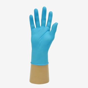 ValueX Nitrile Powder Free Gloves Food Accredited Non-Medical Blue Medium (Pack 100) - GD18 medium 59275PY