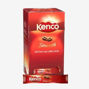 Kenco Really Smooth Freeze Dried Instant Coffee Sticks 1.8g (Pack 200) - 4032261 17266JD