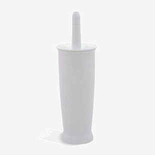 Addis Closed Toilet Brush and Holder White - 510284 16433AD