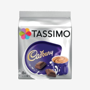 Tassimo Cadbury Hot Chocolate Capsule (Pack 8) - 4031638 17693JD