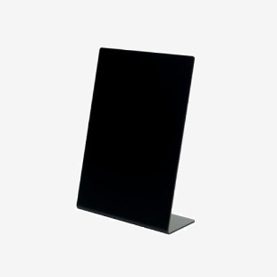 Deflecto A4 Portrait Slanted Countertop Chalkboard Black - SSPA414-2 26445DF