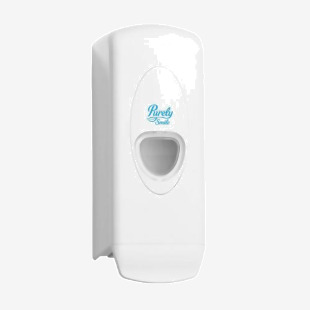 Purely Smile Bulk Fill SoapSanitiser Dispenser 1L White PS1724 86444TC