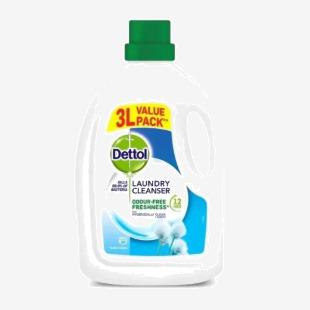 Dettol Antibacterial Laundry Cleanser Additive 3 Litres - 3270659 29931RB