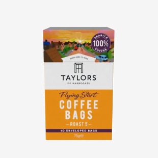 Taylors of Harrogate Flying Start Coffee Bags (Pack 10) 0403542 28055CP