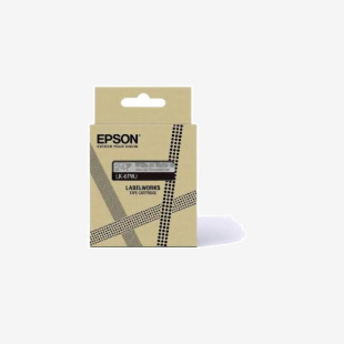 Epson LK-6TWJ White on Matte Clear Tape Cartridge 24mm - C53S672070 EPC53S672070