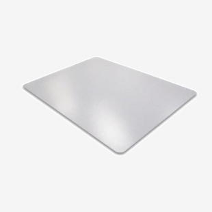 Floortex Advantagemat PVC Rectangular Office Chair Mat Floor Protector For Hard Floors 120x75cm Clear - UFR1275120EV 11364FL