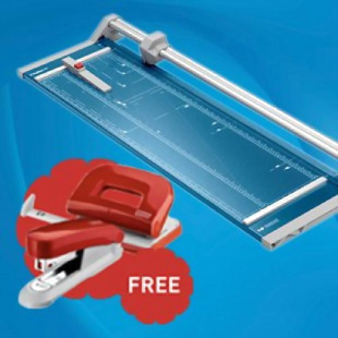 Dahle 556 A1 Professional Rotary Trimmer with Free Novus Stapling Set - Promotion - D556BUNDLE 14139PL