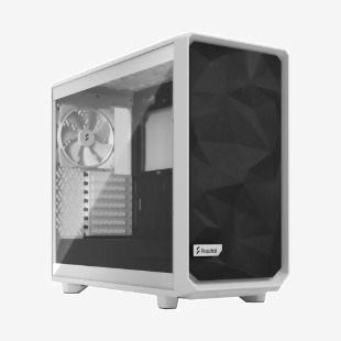 Fractal Design Meshify 2 Lite ATX White TG Clear PC Case 8FR10361735