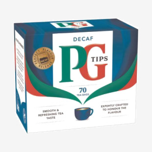 PG Tips Decaffeinated Tea Bags (Pack 70) - 0403399 41586CP