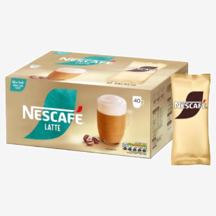 Nescafe Latte Instant Coffee Sachets 1.8g (Pack 40) - 12579323 30386NE