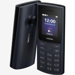 Nokia 110 1.8 Inch 4G Dual SIM Midnight Blue Mobile Phone 8NO10385529