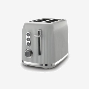 Breville Bold Variable 2-Slice Toaster Grey & Silver Chrome - VTR002 52940NR