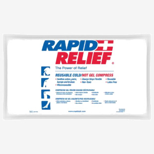 Rapid Aid Deluxe Hot Cold Gel Compress C W Contour Gel 6”X 5” 6 X 5” RA401