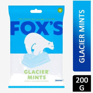 Foxs Glacier Mints 200g NWT2590