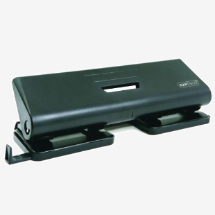 Rapesco 75 P 4 Hole Punch 16 Sheets black PF75P0B1 30647RA