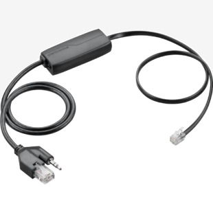 HP Poly APD-80 Electronic Hook Switch Adapter for VoIP Phones - TAA Compliant 8PO85Q58AA