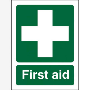 SECO Safe Procedure Safety Sign First Aid Semi Rigid Plastic 150 x 200mm - SP300SRP150X200 28930SS