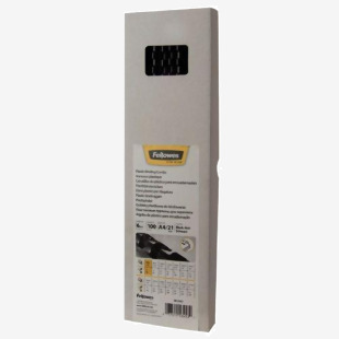 Fellowes Binding Comb A4 6mm Black (Pack 100) 5345307 35683FE