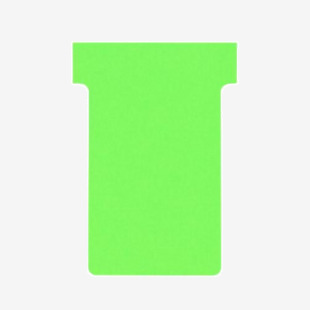 Nobo T-Cards A50 Size 2 Green (Pack 100) 32938902 26114AC