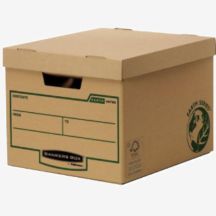 Fellowes Bankers Box Earth Series Heavy Duty Storage Box Board Brown (Pack 10) 4479901 35130FE