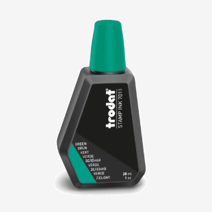 Trodat 7011 Stamp Pad Ink Green 28ml - 55884 50000TD