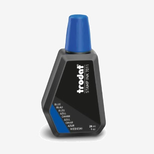 Trodat Stamp Pad Ink Blue 28ml - 55883 11219TD