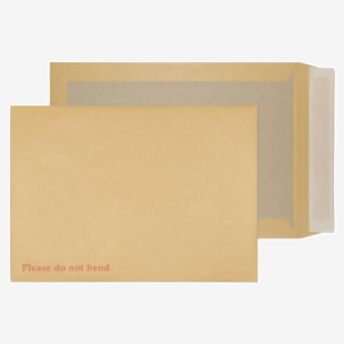 ValueX Everyday Envelopes C4 Manilla Pocket Plain Peel and Seal Board Back 120gsm 324x229mm (Pack 125) - 13935 40233BL