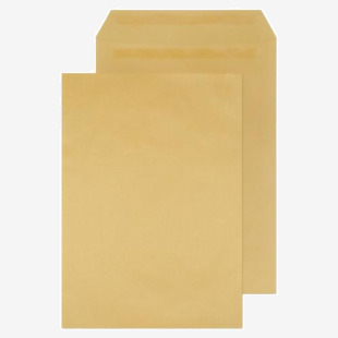 ValueX Everyday Envelopes Manilla Pocket Plain Self Seal 115gsm 381x254mm (Pack 250) - 13890 40184BL