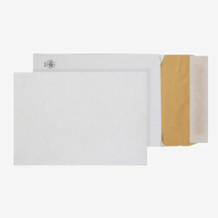 Blake Packaging Envelopes C5 White Pocket Peel and Seal Padded Eco Cushion 50mm Gusset 140gsm 229x162x50mm (Pack 100) - EPC5 40765BL