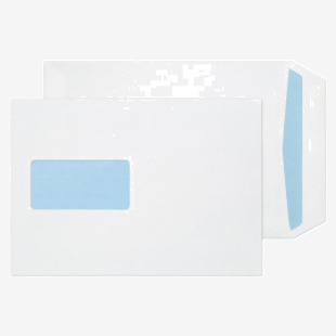 ValueX Everyday Envelopes C5 White Pocket Window Self Seal 100gsm 229x162mm (Pack 500) - 16084 35092BL