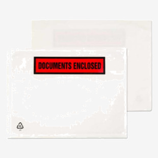 Blake Packaging Envelopes C6 Document Enclosed Wallet Printed Clear Peel and Seal 30mu 168x126mm (Pack 1000) - PDE22 13742BL