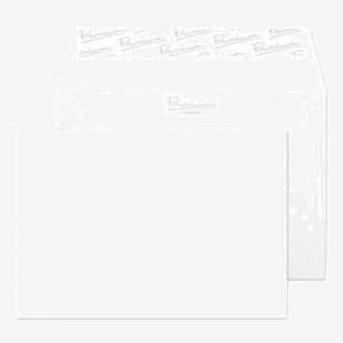 Blake Premium Business Envelopes C6 Diamond White Laid Wallet Plain Peel and Seal 120gsm 114x162mm (Pack 50) - 91155 35694BL