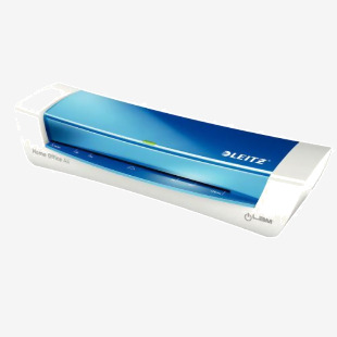 Leitz iLAM Home Office Laminator A4 Blue and White 73681036 22390ES