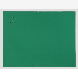 Bi-Office Green Felt Noticeboard Unframed 900x600mm - FB0744397 45515BS