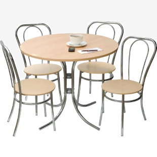 Bistro Deluxe Table and Chairs Set - 6400 12711TK