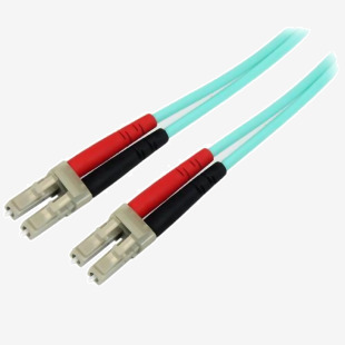 StarTech 5m Aqua Multimode 50125 OM4 Duplex Multimode Fibre Optic Cable 8ST10164097