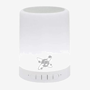 Manhattan Sound Science White Bluetooth Speaker - Up to 5 Hours Playback Time; 10m Range; Aux 3.5mm Connector 8MAN165259